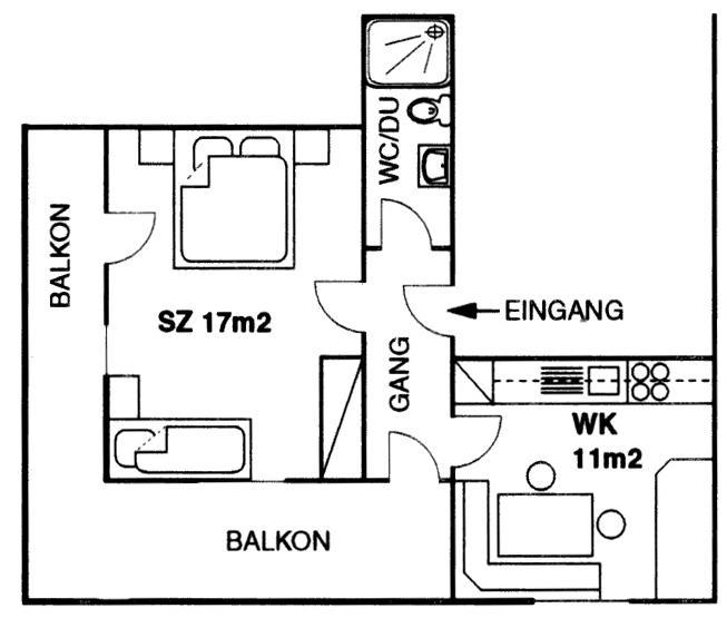 Appart Fernblick Gaschurn Chambre photo